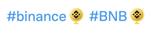 binance logo