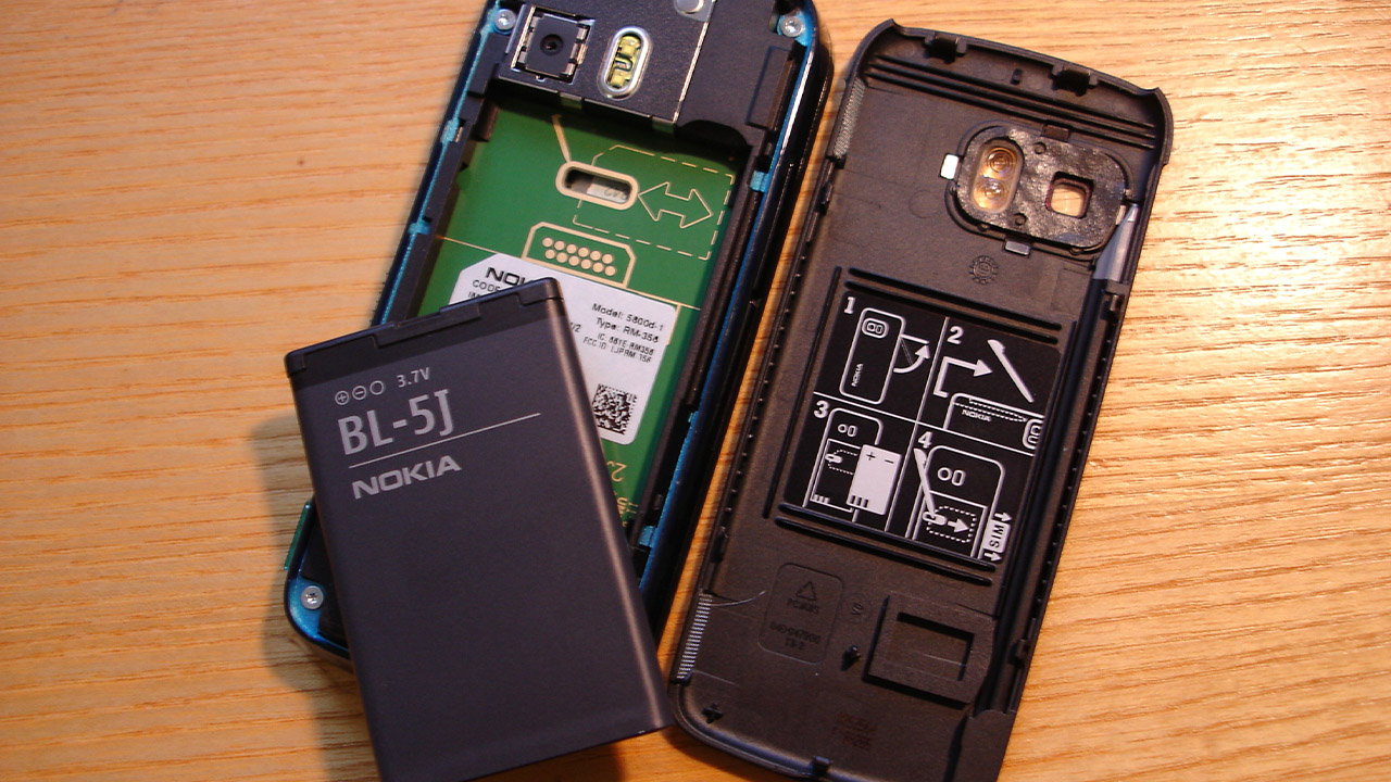 nokia 5800 batarya