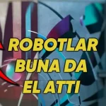 Tesla Genel Merkezi Neredeyse Tamamen Robotlar Kullanılarak Grafitiyle Kaplandı