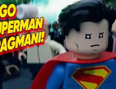 Superman Fragmanının LEGO Versiyonu Oluşturuldu