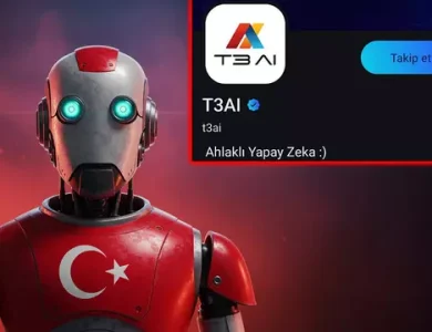 Yerli Yapay Zekâ Sohbet Botu T3 AI Kullanıma Sunuldu