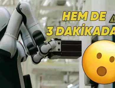 Kendi Bataryasını Değiştirebilen İnsansı Robot Tanıtıldı