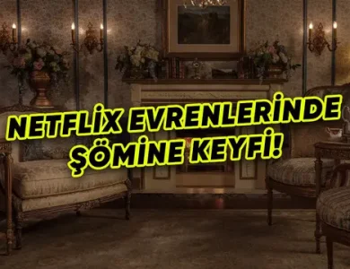 Netflix, Dizi ve Film Temalı Şömine Gösterileri Yayımladı