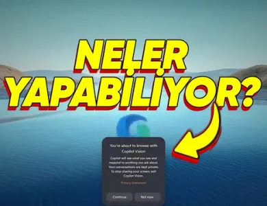 Copilot Vision Kullanıma Sunuldu - Webtekno – Güncel Teknoloji Haberleri ve Video İncelemeleri