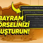 ChatGPT ile Bayram Kutlama Görseli Oluşturma