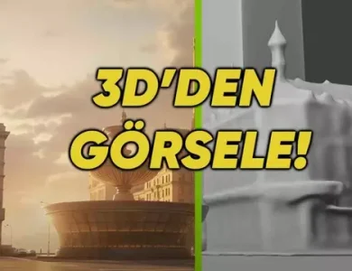 NVIDIA, 3D Sahneleri Yapay Zekâ Görsellerine Dönüştüren Yeni Bir Araç Tanıttı