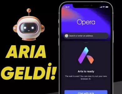 Opera'nın Yapay Zekâ Asistanı Aria, Artık Opera Mini'de!