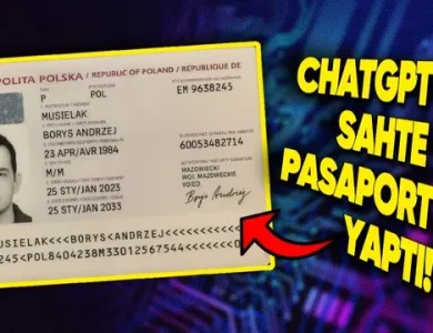 ChatGPT'yle Oluşturulan Sahte Pasaport, Doğrulama Sistemlerini Aşabildi!