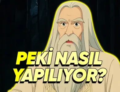 Yalnızca Yapay Zekâ Araçlarıyla Yüzüklerin Efendisi'nin Anime Versiyonu Yapıldı
