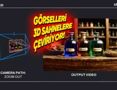 Fotoğrafları 3D Videolara Dönüştüren Model: Stable Virtual Camera