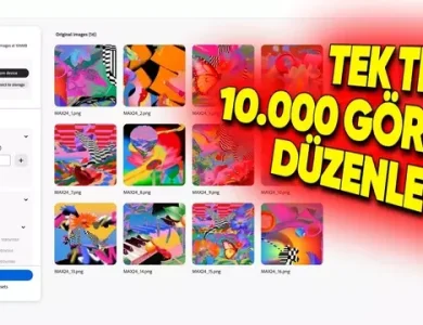 Adobe'dan Tek Tıkla 10 Bin Görseli Düzenlemenizi Sağlayan Özellik