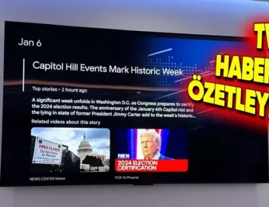 Google TV'ye Yapay Zekâyla Haber Özetleme Özelliği Geliyor!