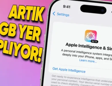 Apple Intelligence, Artık iPhone'larda Çok Daha Fazla Yer Kaplıyor