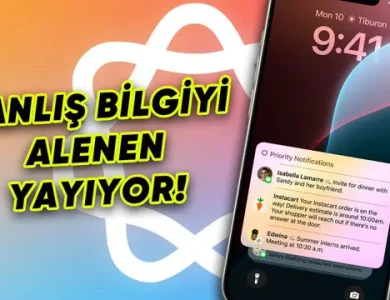 Apple Intelligence, Kendi Kendine Haber Uydurdu