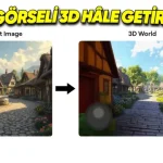 Görselleri 3D Dünyalara Çeviren Yapay Zekâ Aracı