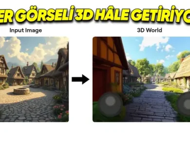 Görselleri 3D Dünyalara Çeviren Yapay Zekâ Aracı
