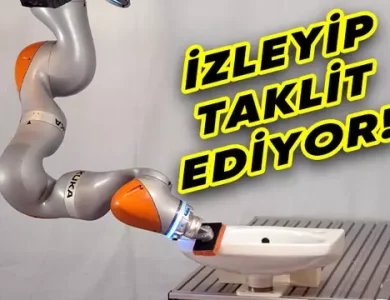 İzleyerek Öğrenen Robot Geliştirildi [Video]