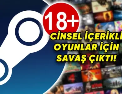 Steam'deki Cinsel İçerikli Oyunlar Ortalığı Karıştırdı