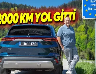 Auto Bild, Togg T10X ile 2000 km Yol Yaptı [Video]