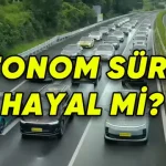 36 Otonom Araba, Gerçek Koşullarda Test Edildi