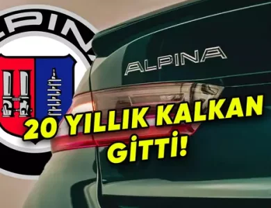 BMW'nin Modifiyeli Araba Markası Alpina Logosunu Değiştirdi