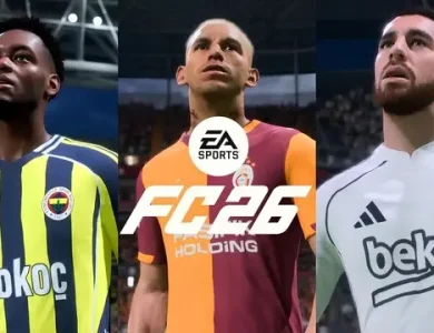 Fenerbahçe, Galatasaray ve Beşiktaş'ın FC 26'dan Görüntüleri