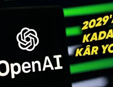 OpenAI, 2029'a Kadar Kâr Elde Edemeyecek