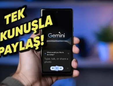 Android Uygulamalarından Gemini'a Resim Paylaşımı Kolaylaştı