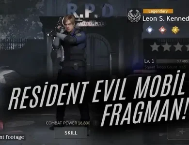 Resident Evil Mobil Oyunu “Survival Unit”ten İlk Fragman