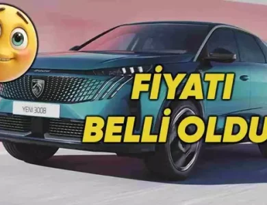 Yeni Hibrit Peugeot 3008'in Fiyatı Belli Oldu