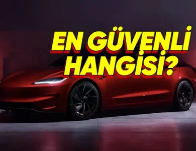 2025'in En Güvenli Otomobilleri Belli Oldu