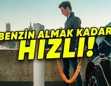 1 Dakikada 100 Km Menzil Sağlayan Otomobil Şarj İstasyonu