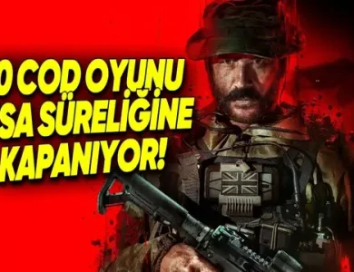 10 Call of Duty Oyunu Bugün Kısa Süreliğine Çevrim Dışı Olacak!