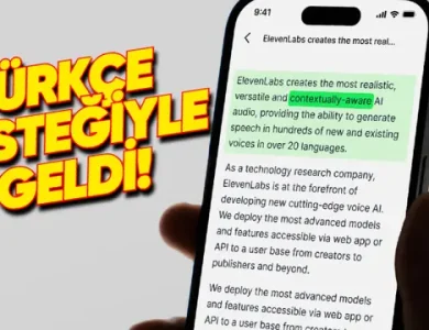 ElevenLabs'in Metinleri Sese Çeviren Uygulaması "Reader" Çıktı