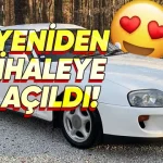 1993 Model Toyota Supra Yeniden İhaleye Açıldı