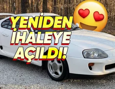 1993 Model Toyota Supra Tekrardan İhaleye Açıldı 15 1993 Model Toyota Supra Yeniden İhaleye Açıldı