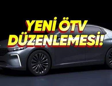Otomobillere Yeni Düzenleme Geliyor: İşte Yeni En Düşük ÖTV