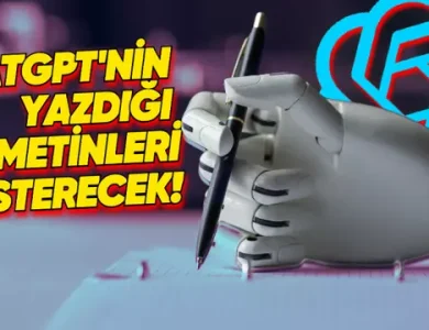 OpenAI'dan ChatGPT'yle Yazılmış Metinleri Tespit Etmeyi Sağlayacak Araç