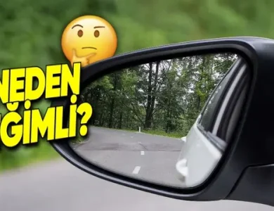 Otomobil Aynaları Neden Düz Değildir?