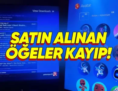 PlayStation Kullanıcıları Satın Aldıkları Öğelerin Kaybolduğunu Söylüyor