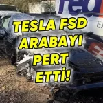 Tesla Model 3, Otonom Sürüşte Akılalmaz Bir Kazaya Karıştı