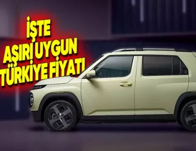 2025 Hyundai Inster Türkiye'de: İşte Fiyatı