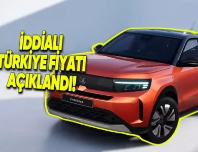 2025 Opel Frontera Türkiye'de: İşte Fiyatı