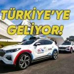 Baidu’nun Otonom Taksi Hizmeti Türkiye’ye Geliyor