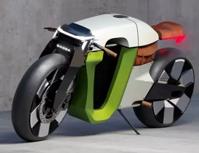 Skoda'dan Fütüristik Motosiklet Konsepti: Slavia B