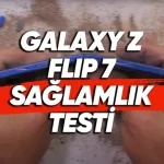 Samsung Galaxy Z Flip 7 Sağlamlık Testine Girdi