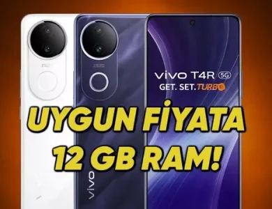 Uygun Fiyata 12 GB RAM Sunan vivo T4R Tanıtıldı