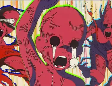 Atom Bombasının Patladığı Anı Görselleştiren Anime Sahnesi