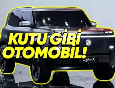 MG, Yeni Konsept Otomobili 'Cyber X'i Tanıttı