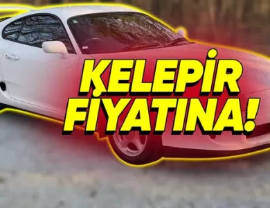 Zamanının İkonik Toyota Supra'sı E-ihale ile Satışa Çıkarıldı